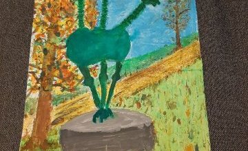 Wyniki szkolnego konkursu plastycznego ,,Czeladź w barwach jesieni " 